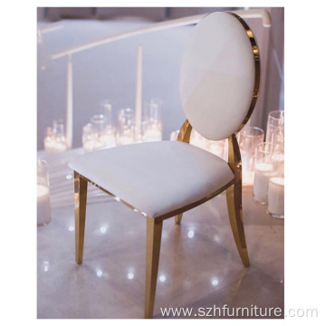 Events Stainless Steel Wedding Banquet Dining Chair